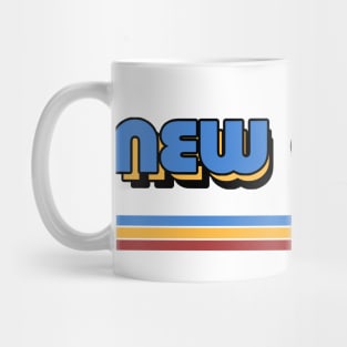 New Castle, Delaware / / Retro Style Design Mug